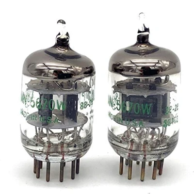Image of DollaTek 2Pcs GE5670 tube instead of 6N3 6H3n 2C51 black screen ring