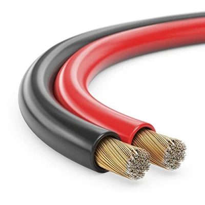 Image of toolcity Loudspeaker Cable Twin Wire 2 x 0.75 mm² 50 m Red/Black