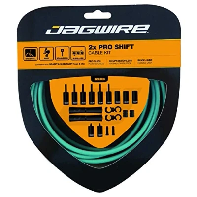 Image of Jagwire Unisex Adults&#039; Cable Kit Sky White