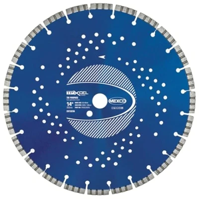 Image of Mexco Xcel Grade Tri Purpose Diamond Blade 350 x 25.4mm