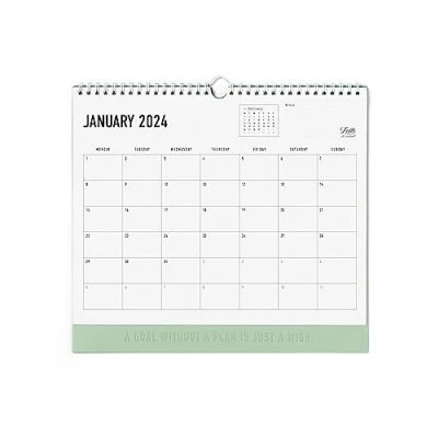 Image of Letts Conscious 2024 Wall Calendar sage