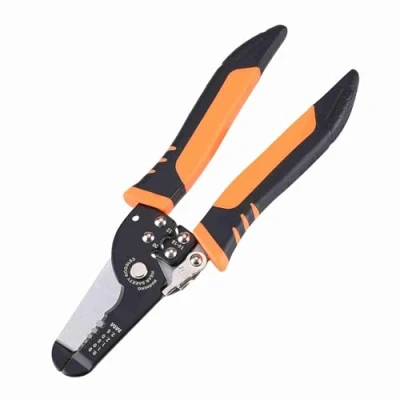Image of 7.0 inch Wire Stripper and Cutter, Precision Electrician Cable Plier Cutter for 10 18 AWG Stranded