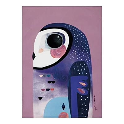 Image of Maxwell &amp; Williams Pete Cromer Tea Towel Owl