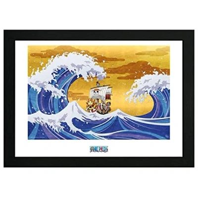 Image of GB eye One Piece Thousand Sunny 30 x 40cm Framed Collector Print