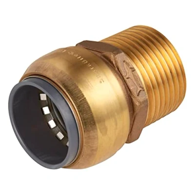Image of Sealey Straight Adaptor 22mm x 3/4&quot;BSPT Brass