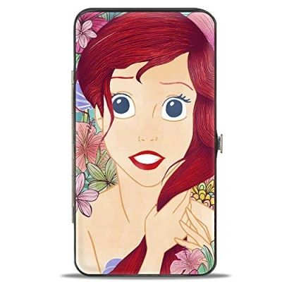 Image of Buckle Down Wallet Hinge Little Mermaid Ariel Women&#039;s