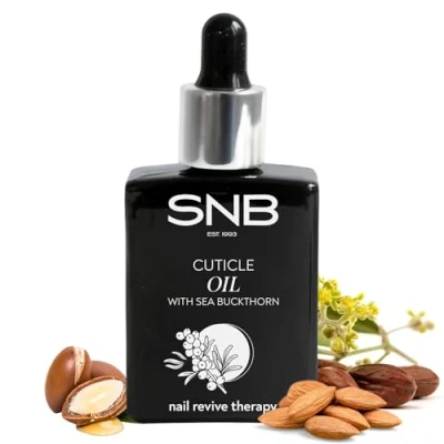 Image of SNB Professional Nail Revive Theraphy 15 ml with Jojoba Oil, Almond Argan Vitamin E, Oil &amp; Care for Nails Cuticles