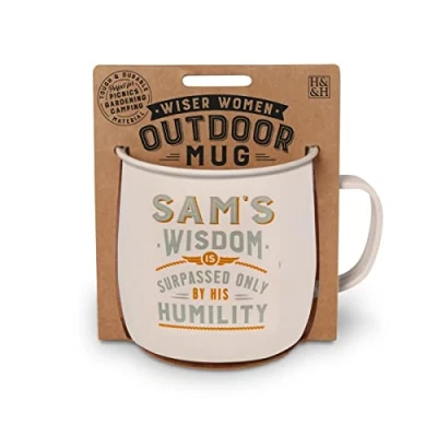 Image of History &amp; Heraldry Personalised Outdoor Mug (Sam)