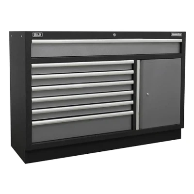 Image of Sealey Superline Pro Modular 7 Drawer Floor Cabinet 1360mm