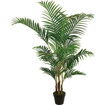 Image of Best Artificial 150cm / 5ft Areca Palm Tree Tropical Office Conservatory Indoor Outdoor Garden Plant
