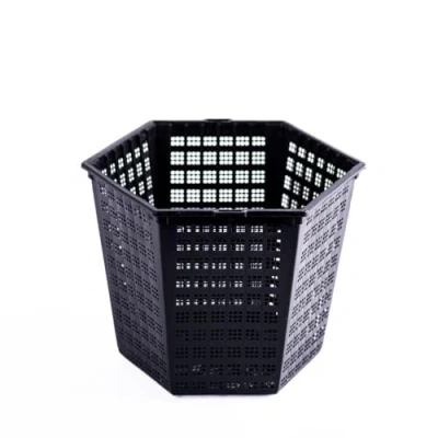 Image of Aquatics 3 Litre 18x21cm Hexagonal Planting Basket Ideal for Ponds &amp; Water Gardens, Perfect Aquatic Plants, XXX by Thompson and Morgan