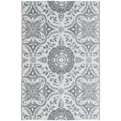 Image of vidaXL Outdoor Carpet ARAKIL Light Grey 190x290 cm PP