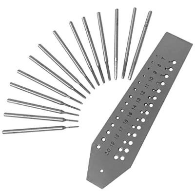 Image of Jewellers Tools 14 Tap &amp; Die Set : No 0.7 2mm Taps Dies Watch Mini Micro Repair Tool (40)