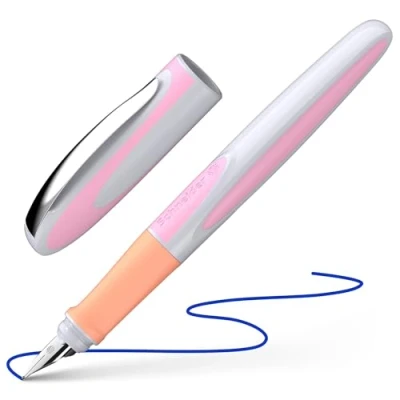 Image of Schneider 168211 Ray Fountain Pen (Right Handed with Standard Ink Cartridge) Flora