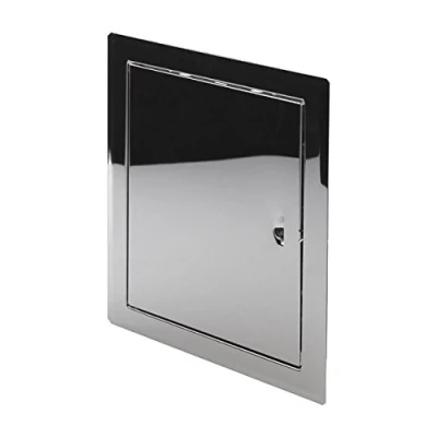 Image of Stainless Steel Access Panel 150mm x 250mm Wall Inspection Door Loft Hatch Vision Service Point DMN49