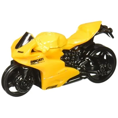 Image of Hot Wheels 2015 HW WORKSHOP SHOWDOWN SCAN &amp; RACE! YELLOW/BLACK DUCATI 1199 PANIGALE 203/250 by