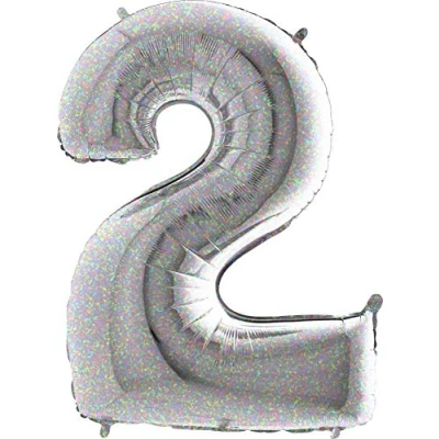 Image of Grabo 192H P Number 2 Superloon Holographic Single Pack, Length 40 Inch, Multi Colour, One Size
