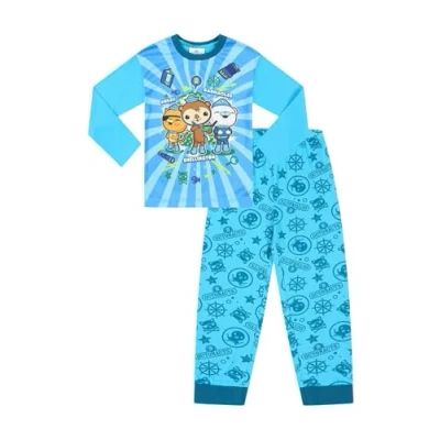 Image of Octonauts Boys Long Pyjama Set (3 4 Years) Blue