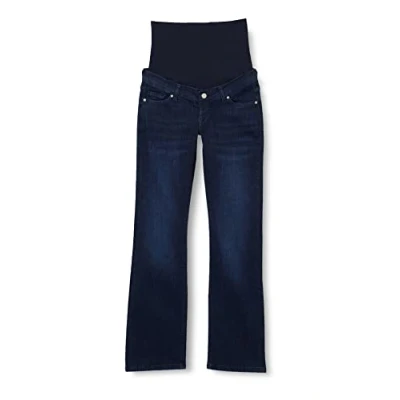 Image of Noppies Maternity Women&#039;s Jeans Petal Over The Belly Bootcut, Authentic Blue P310, 27/32