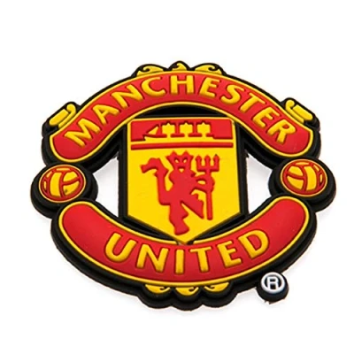 Image of Club Licensed Man Utd Crest 3D Fridge Magnet (6cm Approx) One Size