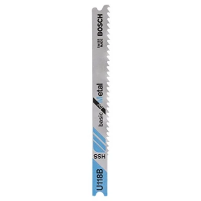 Image of 10x Bosch 2608631771 U118B (PK 3) Jigsaw Blades
