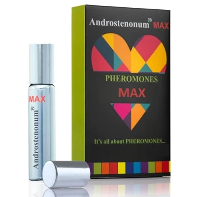 Image of ANDROSTENONUM MAX by Pherolec Global Pheromone Perfume for Men Long Lasting Cologne Original Spray Aftershave Mens Fragrance Infused Phermone Oil Pheremone Him Essence 8 ml Roll On