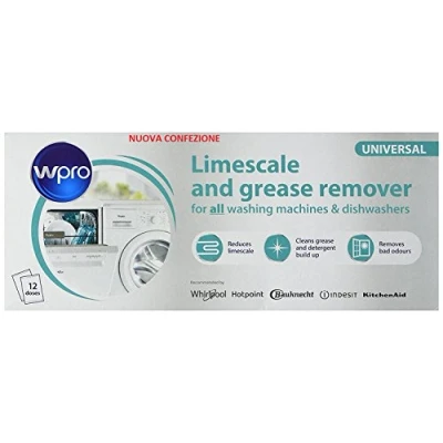 Image of Indesit Washing Machine and Dishwasher Detergent Limescale Descaler Sachets Pack of 10