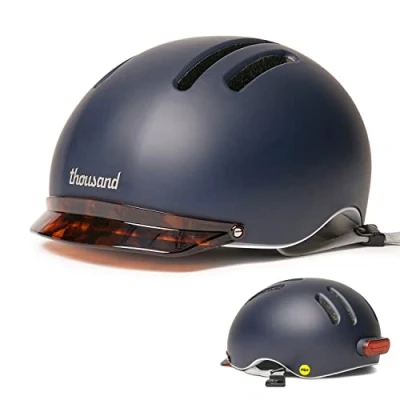 Image of Thousand Adult Bike Helmet Chapter Collection Club Navy Small