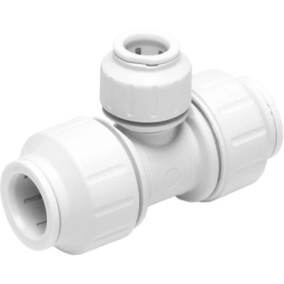 Image of Reducing Tee 22 x 10mm PEM302210AW (Pack Of 5) John Guest Speedfit