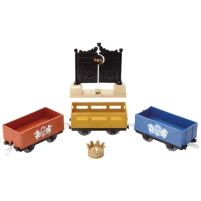 Image of Thomas &amp; Friends TrackMaster Motorised Railway: King of the Railway Royal Castle Gates Delivery