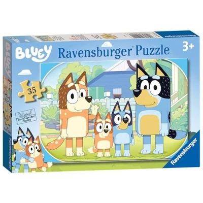 Image of Ravensburger Bluey 35 Piece Jigsaw Puzzle for Kids Age 3 Years Up Educational Toddler Toys, 26,4 x 18,1 0,2 cm
