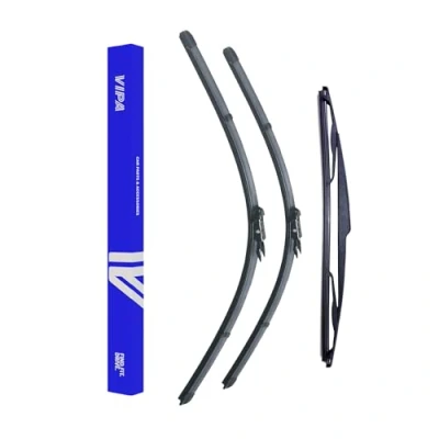 Image of Vipa Wiper Blade Set fits: PEUGEOT 307 Hatchback Oct 2003 to Mar 2009