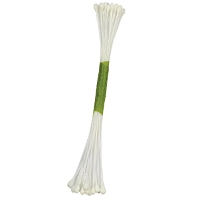 Image of PME Stamens for Sugar Flowers Medium Plain White (Pack of 50)