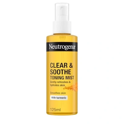 Image of Neutrogena, Clear and Soothe Toning Mist, 125 ml, (Pack of 1)