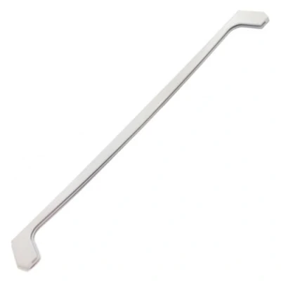 Image of Beko Fridge Freezer Front Glass Shelf Trim. Genuine part number 4221830100