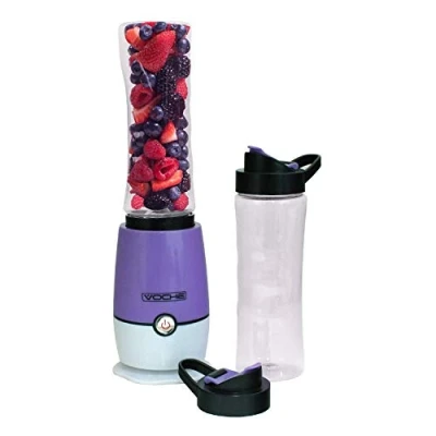Image of Shake &amp; Take Multi Blender Smoothie Maker Juicer Chopper Processor + 2 Bottles Purple