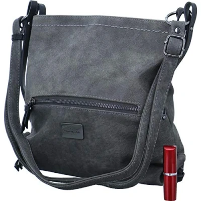 Image of TOM TAILOR Elin Women&#039;s Crossbody Bag, gray, 28,5x9x26, 002714