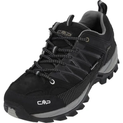 Image of CMP Men&#039;s Rigel Low Trekking Shoes WP, Black Grey, 9 UK