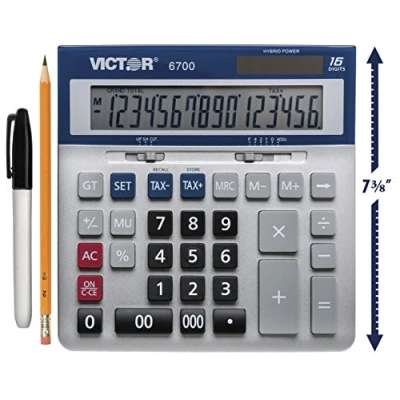 Image of Victor 6700 16 Digit Extra Large Desktop Calculator