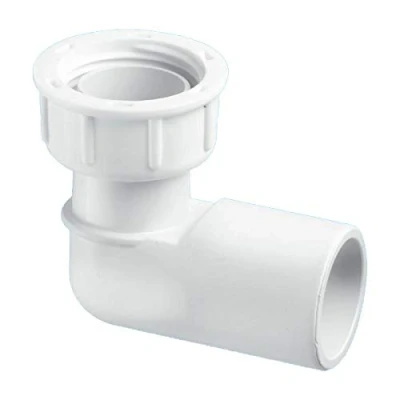 Image of McAlpine R8A ¾&quot; 90 Female Overflow Coupling with Loose nut