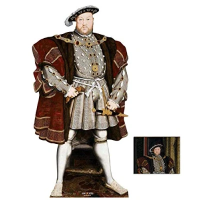 Image of BundleZ 4 FanZ by Starstills Fan Pack Henry VIII Tudor King Lifesize Cardboard Cutout / Standup with 20cm x 25cm Star Photo