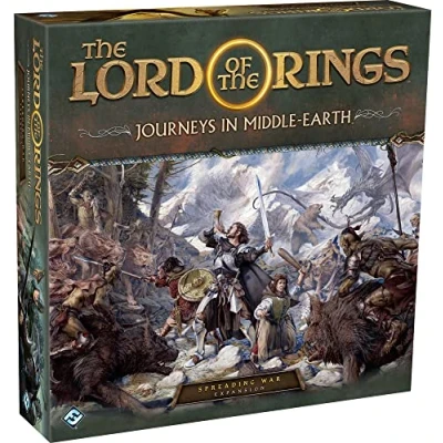 Image of Fantasy Flight Games, Journeys in Middle Earth: Spreading War Expansion, Miniature Game, 1 to 5 Players, Ages 14+, 60 120 Minute Playing Time, Multicolor, FFGJME08