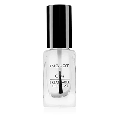 Image of Inglot O2M Breathable Nail Enamel Halal / TOP COAT