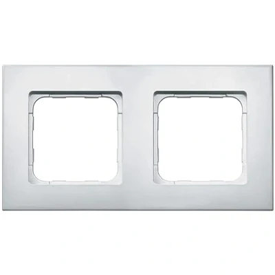 Image of Somfy 9015238 Double Frame for Wall Transmitter Smoove Pure