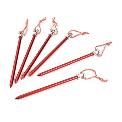 Image of Lightweight Aluminium Ground Pegs (Set of 6)