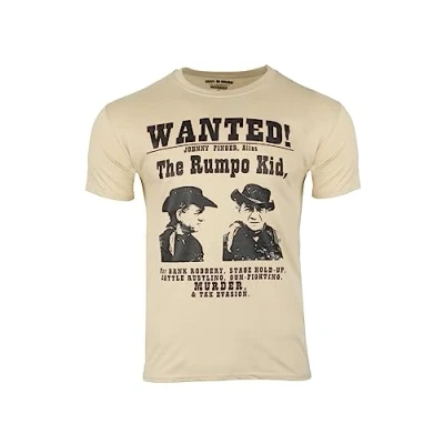 Image of Carry On Cowboy Sid James The Rumpo Kid Wanted Official T Shirt (as8, Alpha, m, Regular, M)