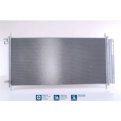 Image of 8845002470, 8845002530 Condenser NISSENS 941038 with dryer Aluminium 697mm R1234yf TOYOTA: Auris Hatchback, Estate