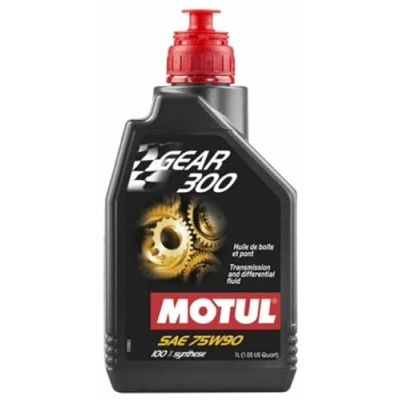 Image of Motul Gear 300 75W90 Racing Gearbox Oil 100% Ester Synthetic, 1 Litre