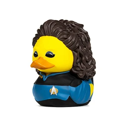 Image of TUBBZ Boxed Edition Deanna Troi Collectible Vinyl Rubber Duck Figure Official Star Trek Merchandise Sci Fi TV, Movies &amp; Video Games