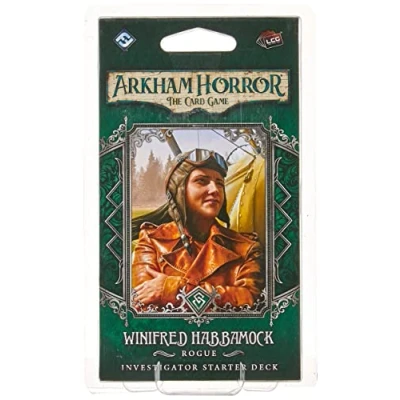 Image of Fantasy Flight Games, Arkham Horror The Card Game: Investigator Starter Deck Winifred Habbamock, Game, Ages 14+, 1 to 4 Players, 60 120 Minutes Playing Time